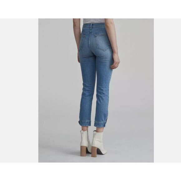 Rag & Bone Avery Cigarette High Waisted Snap Ankle Jeans Size 23 - Picture 5 of 6